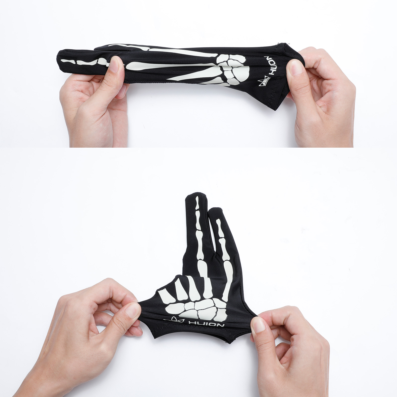 Перчатки Huion Skeleton, проти – обзор и цена Drawing Glove Artist
