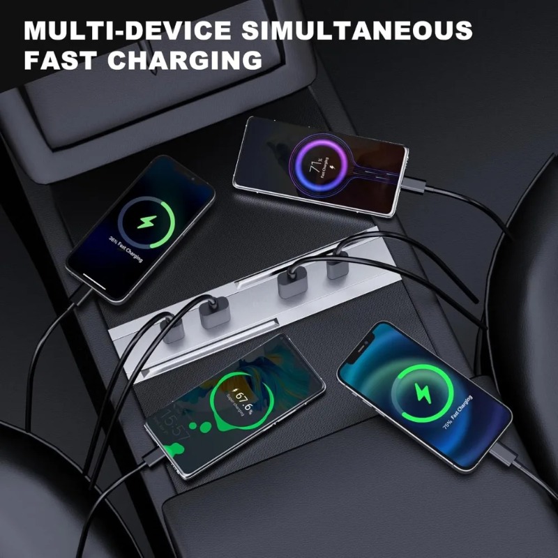 Многопортовый автомобильный ад – обзор и цена Usb Hub Type C
