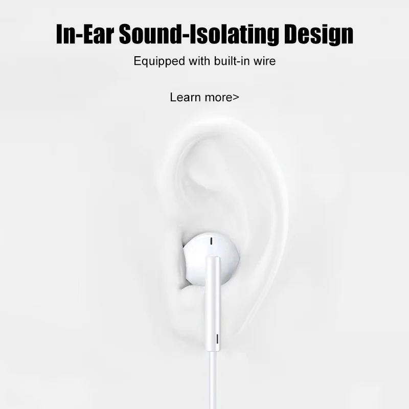 Оригинальные наушники-вкладыши – обзор и цена Wired Earphone Lightning